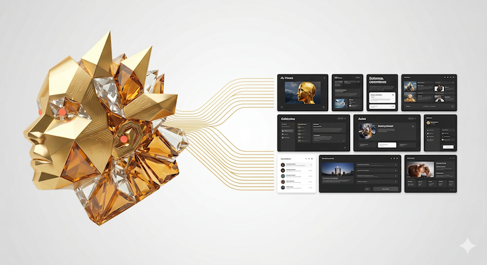 ArchyPress — AI-powered publishing with connected content screens