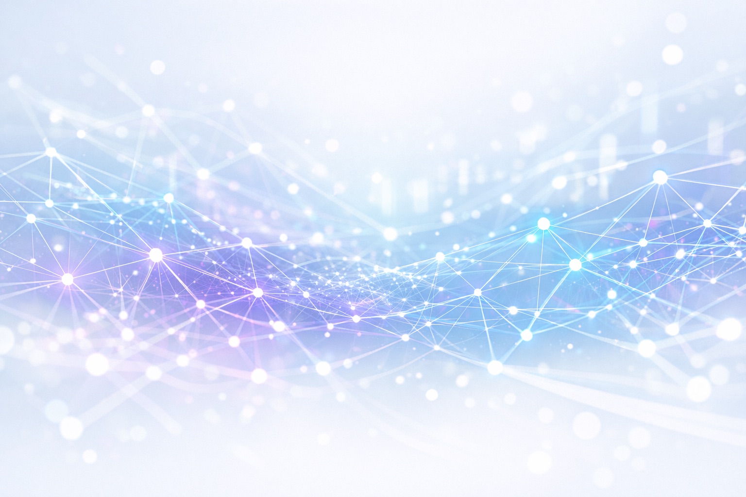Connected nodes illustration