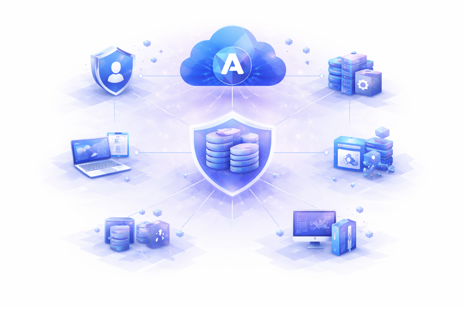 Enterprise deployment architecture diagram